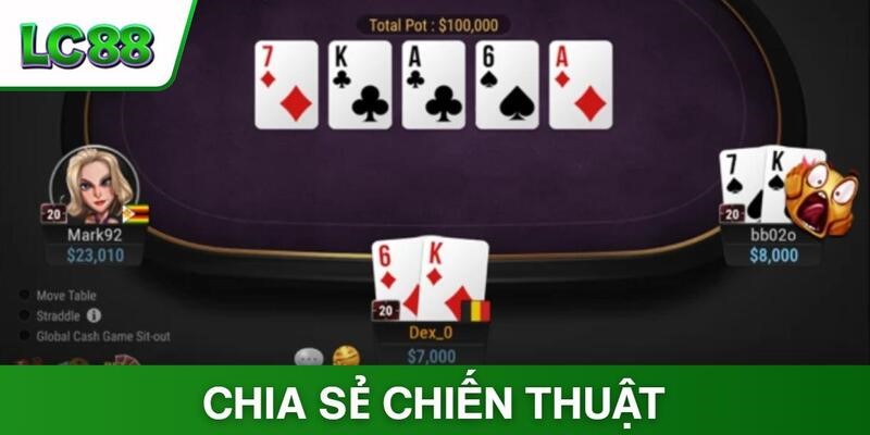 Chia sẻ chiến thuật Short Deck Poker dễ sử dụng nhất