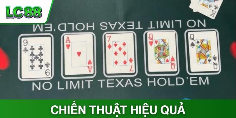 Chia sẻ những chiến thuật khi tham gia Texas Hold’em